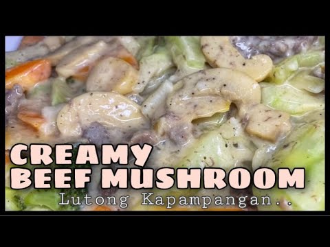 Beef Creamy and Mushroom |Ansi Vlogs