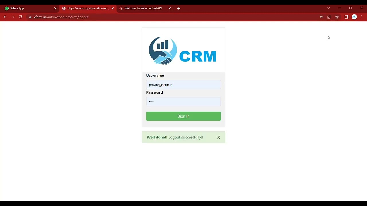 XForm Smart ERP System