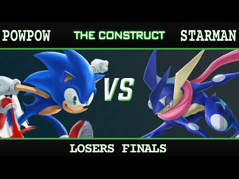 PowPow (Sonic) vs Starman (Greninja) - Construct 176 Losers Finals