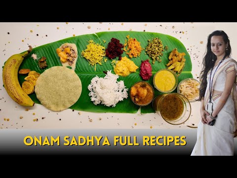 Onam Sadhya 2026 | Kerala Style Sadhya Recipe In English | Indian Girl Preparing Sadhya In London