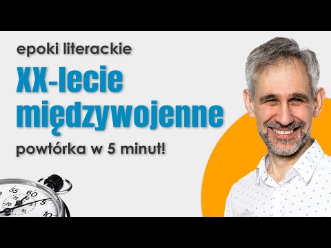 The interwar period - Literary eras in 5 minutes - #matura #maturarazpolskiego