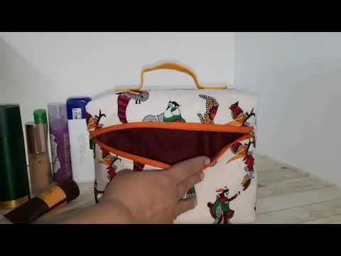 #SOULArt #CuteCosmeticPouch , For complete free tutorial switch to my channel SOUL Art