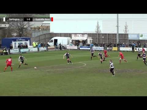 Darlington 3-0 Radcliffe Borough - Evo-Stik First Division North - 2013/14