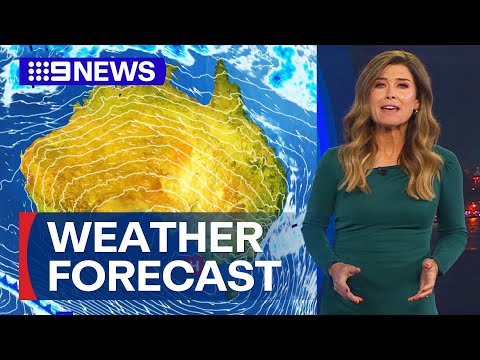 Australia Weather Update: Showers and storms expected for east coast | 9 News Australia