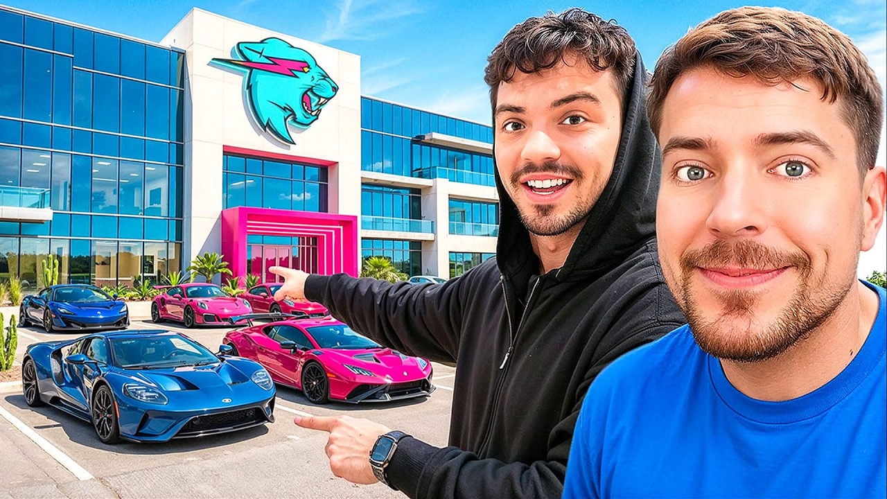 Inside MrBeast’s $100,000,000 YouTube Studio!