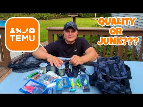 TEMU Fishing Tackle & Gear - Unboxing & Review - Quality or Junk??? (SURPRISING)