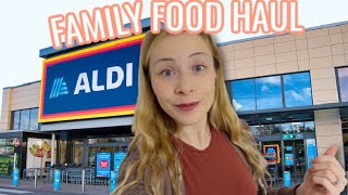 ALDI FOOD HAUL | Weekly Food Shop For Young Family of 4 | Aldi Grocery shop 2023 with Current Prices