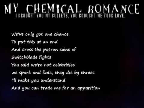 My Chemical Romance - Our Lady of Sorrows (lyrics)