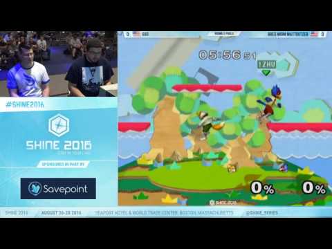Shine 2016 - MattDotZeb vs GSO SSBM Round 2 Pools