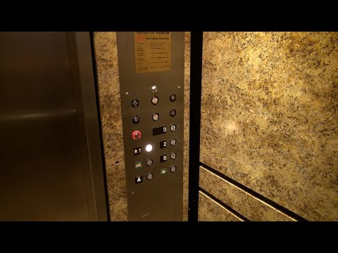 Weird Dover Hydraulic Elevator at Blanco Plaza, San Antonio, TX