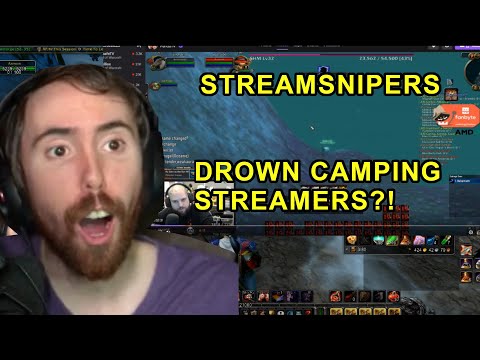 ASMONGOLD REACTS TO STREAMERS GETTING CAMPED 24/7 BY STREAMSNIPERS