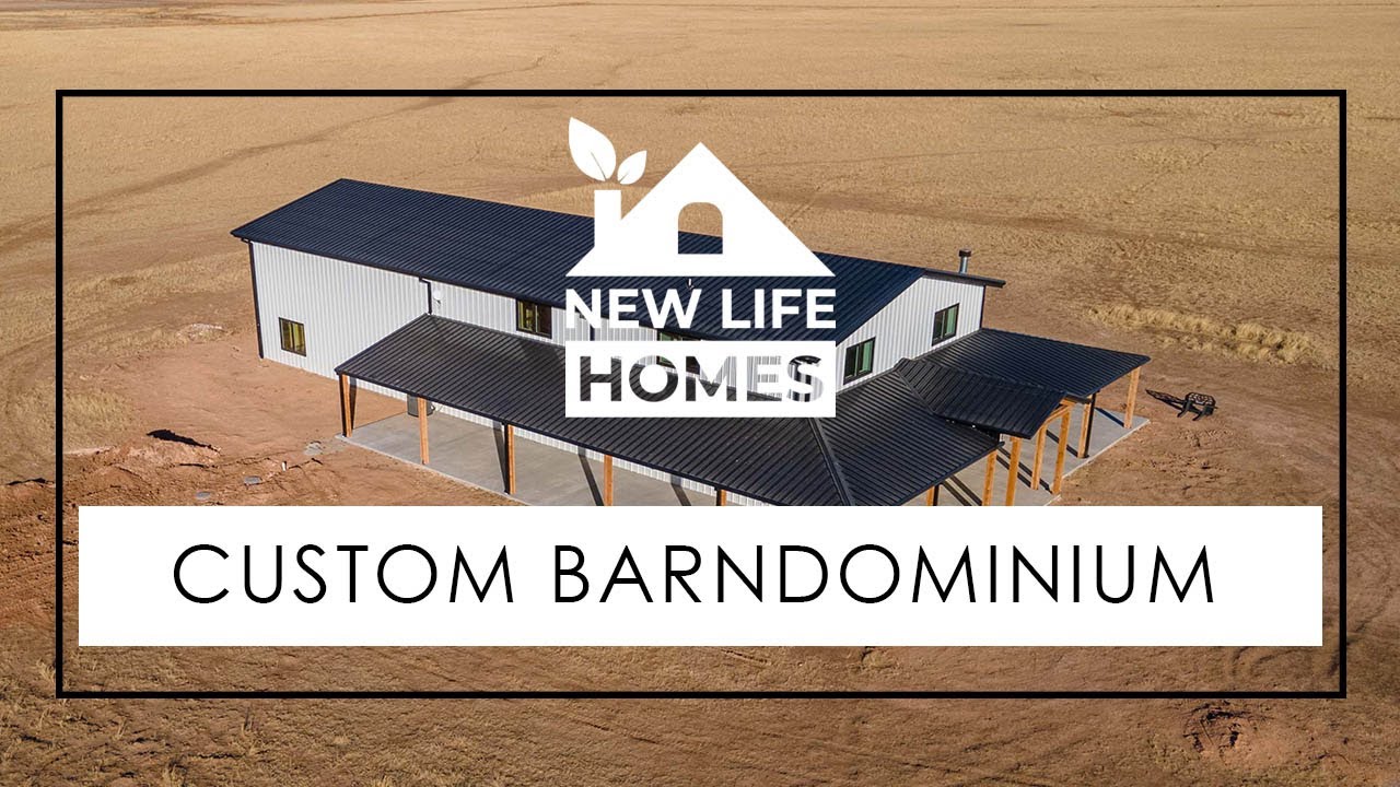 Custom Designed Barndominium – New Life Homes