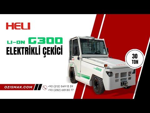 G2 Serisi 20-30 Ton Elektrikli Çekici YouTube Video