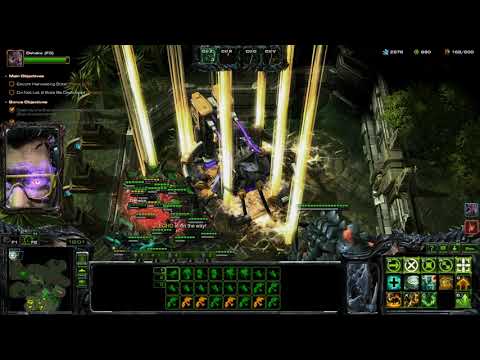 StarCraft 2 Co-Op  lvl 1000 Brutal Dehaka P1 The Muta!!!