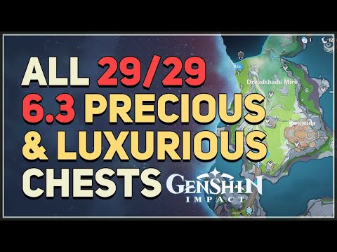 All Nod-Krai 6.3 Precious and Luxurious Chest Locations Genshin Impact