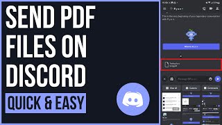 How to Send PDF File on Discord Mobile
