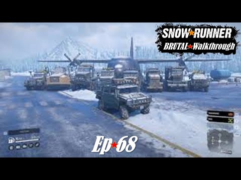 SnowRunner BRUTAL Walkthrough: NO RECOVERIES, NO TRUCK BUY! Ep.68-ALASKA FINISHED, RUSSIA U R NEXT!!