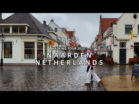 Relaxing city walk in Naarden ,The Netherlands,2024 | 4K