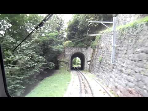 Chemin de fer Montreux-Glion-Rochers de Naye (MGN) der MVR, Montreux-Les Planches - Glion