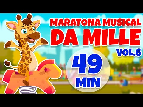 Maratona Musical da Mille Vol. 6 - Giramille 49 min | Desenho Animado Musical