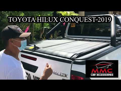 TOYOTA HILUX CONQUEST 2019 | SUPRA ROLLER LID | MMC CAR ACCESSORIES