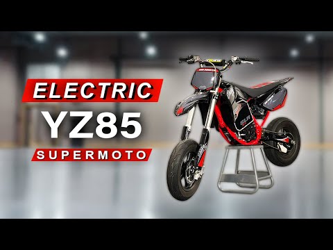 Electric Yamaha YZ85 Supermoto // OFFICIAL Test and Review