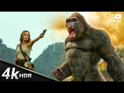 The Legacy of King Kong Skull Island 2017's Every Fight, Action, Epic Scenes Ranked [4K HDR]