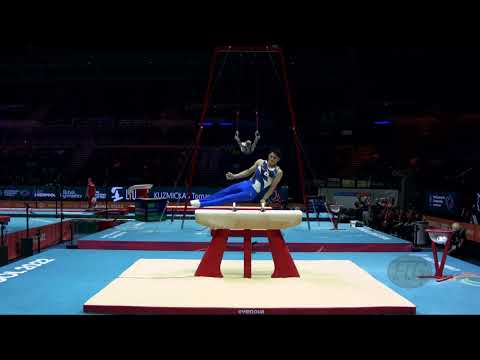 TANIGAWA Wataru (JPN) - 2022 Artistic Worlds, Liverpool (GBR) - Qualifications Pommel Horse
