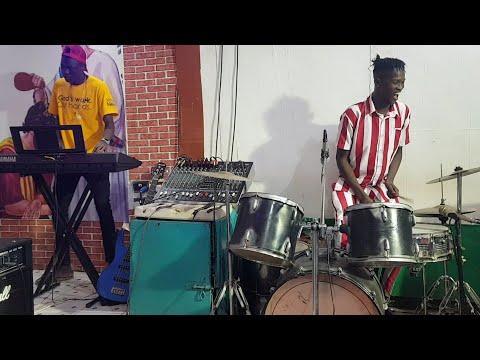 Saviour Bee  discipline a Drummer in the chruch  today