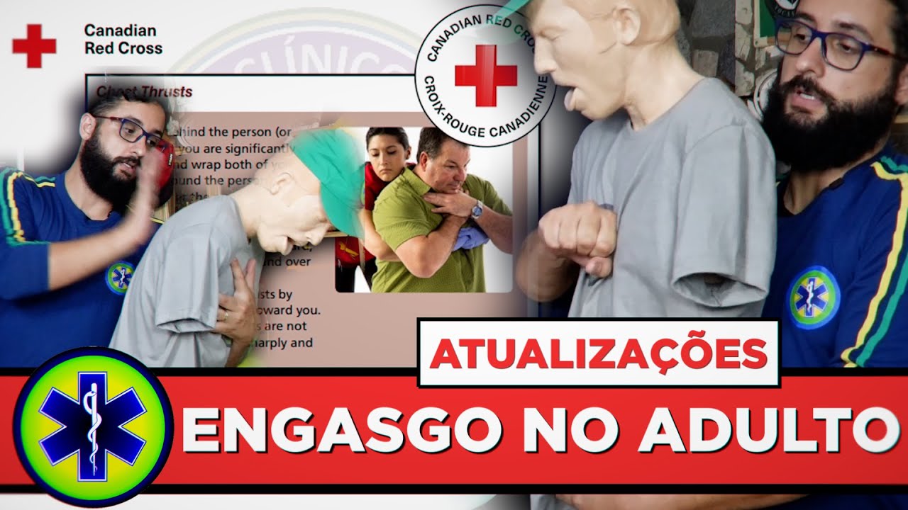 Engasgo no ADULTO, atualização ILCOR/AHA (Golpes dorsais no adulto?)