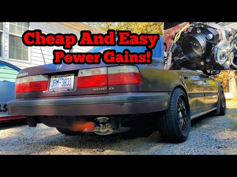 JACKSPANIA RACING 70MM Throttlebody Install | ALL Motor H23A Swapped Honda | CHEAP POWER UPGRADE!