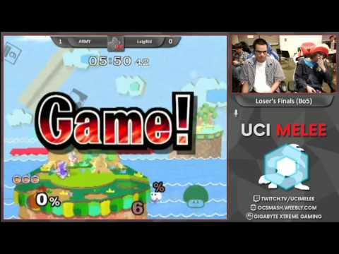 UCI Quarterly #1 Single's Loser's Finals -Luigikid vs Army(Icies)
