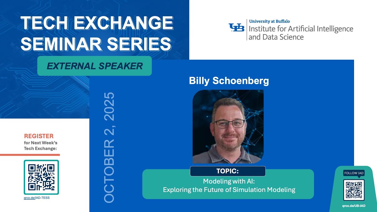 IAD Tech Exchange Seminar Series: October 2, 2025