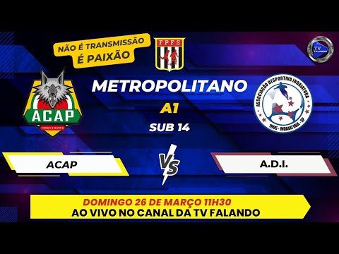 SÃO PAULO X LAZULI - SUB 14 - CAMPEONATO METROPOLITANO A2- TV FALANDO
