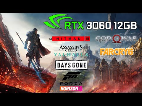 i5 12400F + RTX 3060 | Test in 9 Games at 1080p