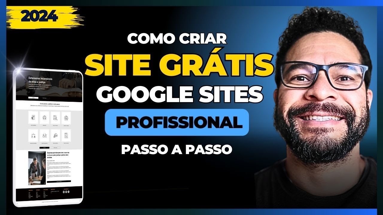 [GOOGLE SITES 2024] COMO CRIAR UM SITE GRÁTIS NO GOOGLE SITES |   TUTORIAL COMPLETO E PASSO A PASSO
