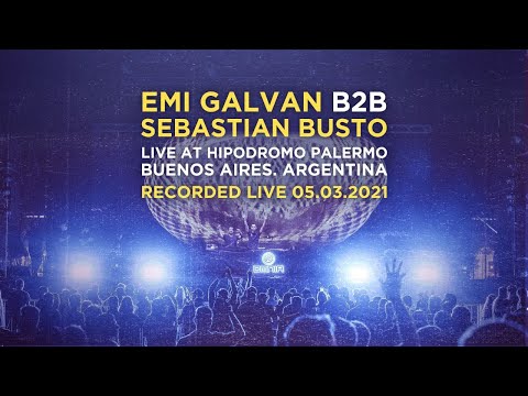 Emi Galvan B2B Sebastian Busto live @ Hipódromo de Palermo. (05.03.2021)