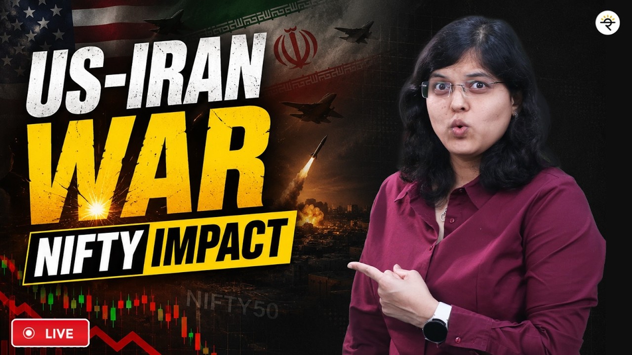 US - Iran War Update | Crude Oil up 20% | NIFTY Impact | CA Rachana Ranade