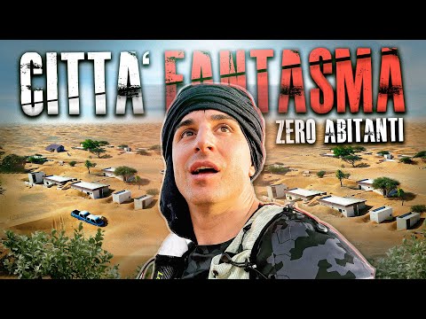 Ho passato la NOTTE in una CITTA' FANTASMA ABBANDONATA!