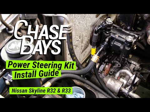 Power Steering Kit for Nissan Skyline R32 & R33 Install Guide
