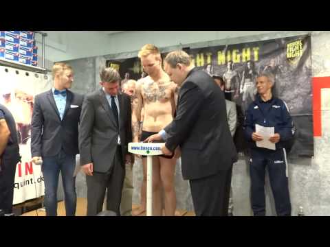Simen Smaadal vs Artem Solomko - weigh in