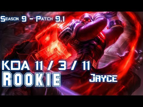 Rookie JAYCE vs IRELIA Mid - Patch 9.1 KR Ranked