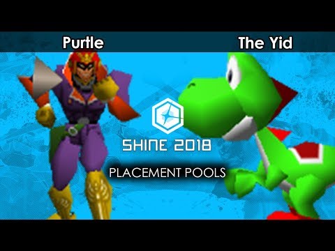 Smash 64:  Purtle (Captain Falcon) V The Yid (Yoshi) - Shine 2018 Tournament