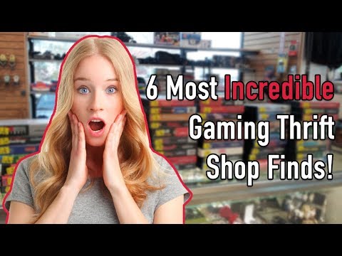 6 Most Incredible Gaming Thrift Shop Finds