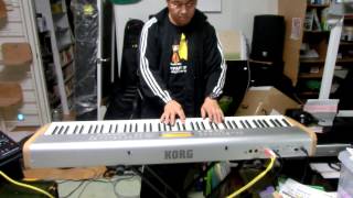 Video thumbnail for 知人からお預かりしたシンセサイザー KORG SP-500 by amiidesu