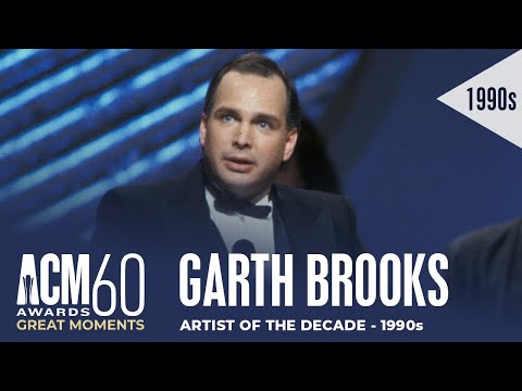 Garth Brooks Named ACM Artist of the Decade (1990s)