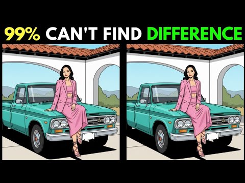 Spot The Difference Video: Only Genius Find Differences [ Find The Difference Number. 978 ]