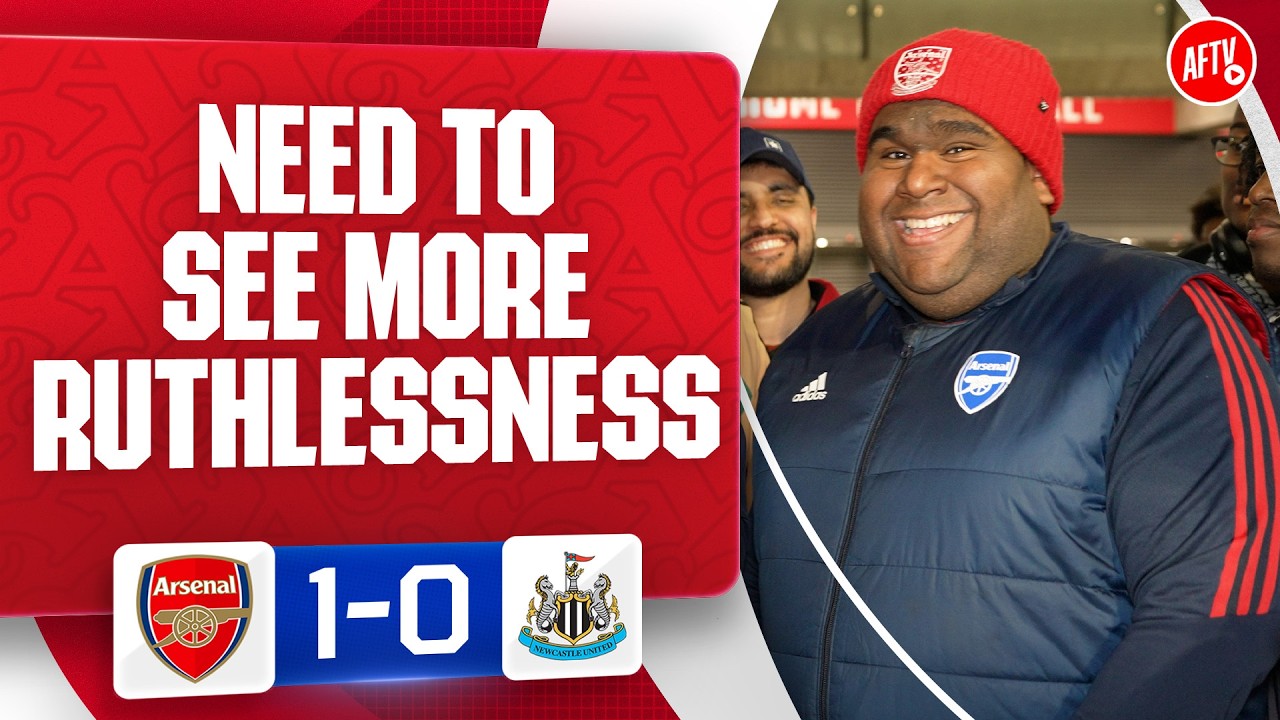 I Need To See More Ruthlessness In front Of Goal! (Curtis) | Arsenal 1-0 Newcastle