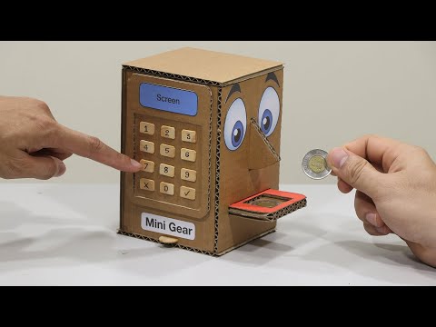 How to make a BOX Eating Coin - Personal Saving Coin Bank