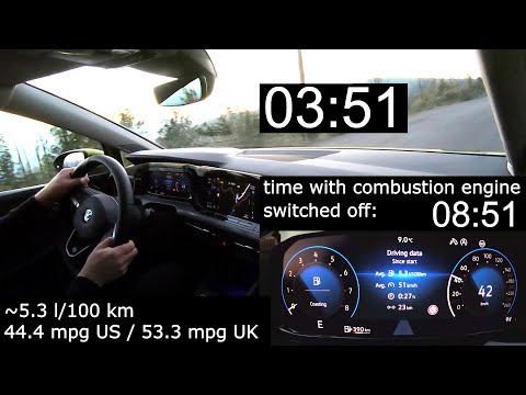 Volkswagen Golf 1.5 eTSI DSG with Mild Hybrid: real-life test (fuel) :: [1001cars]